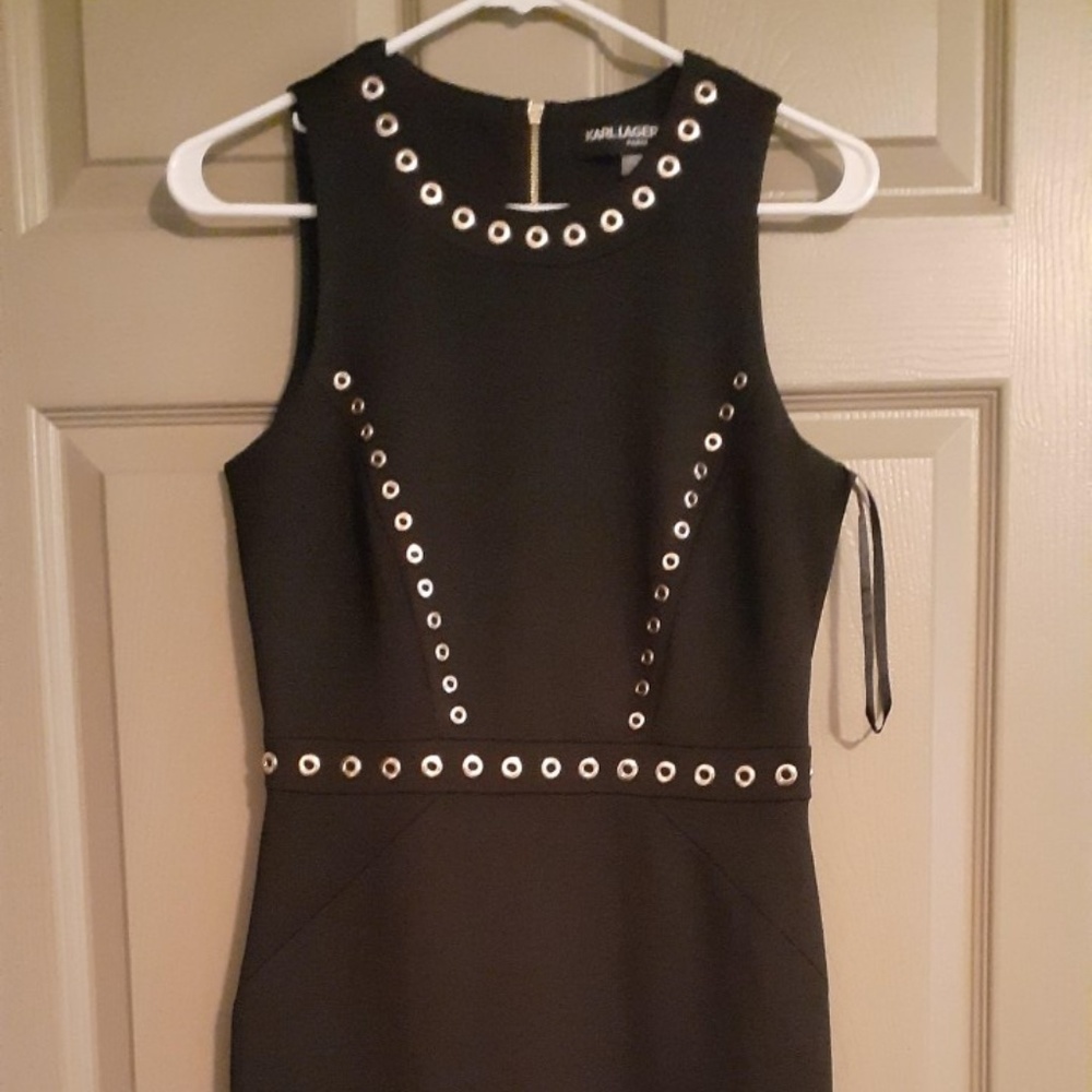 Black Karl Lagerfeld dress